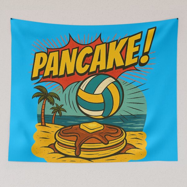 Item preview, Pancake - Comic Volleyball Slang for a Dig! designed and sold by royalswin.