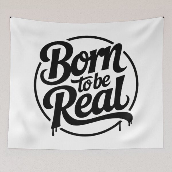 Item preview, Born To Be Real Authentic Streetwear Design designed and sold by NewUSShop.