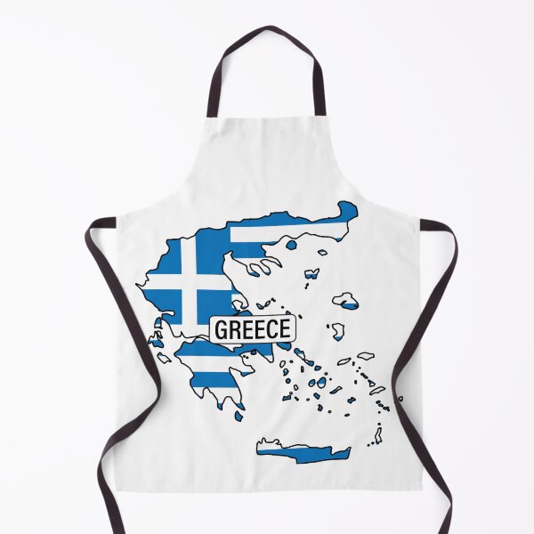 Item preview, GREECE Flag Map designed and sold by LOVE, AMY.