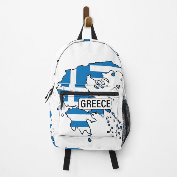 Item preview, GREECE Flag Map designed and sold by LOVE, AMY.