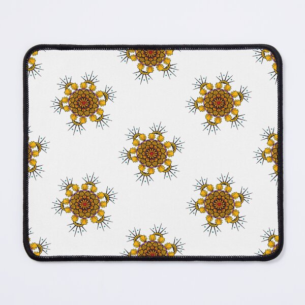 Item preview, art deco spike mandala designed and sold by Goozeling.