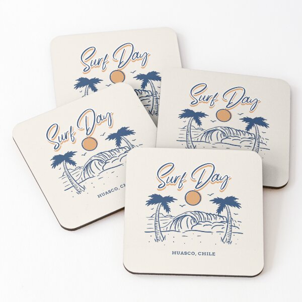 Item preview, Retro Surf Day Huasco Chile Graphic designed and sold by Bold & Brewed.