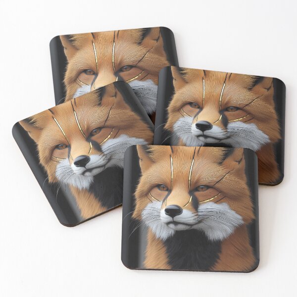 Item preview, Fox Calm Intelligence Warm Fur Portrait designed and sold by mildaclairmo.