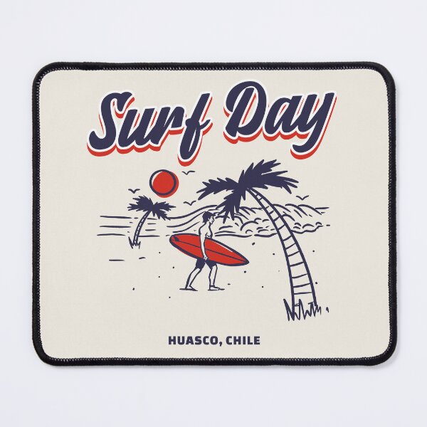 Item preview, Retro Surf Day Huasco Chile Graphic designed and sold by Bold & Brewed.