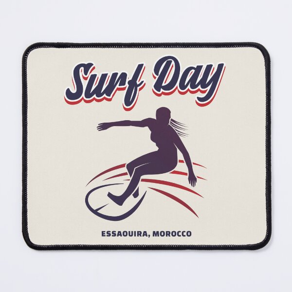 Item preview, Retro Surf Day Essaouira Morocco Graphic designed and sold by Bold & Brewed.
