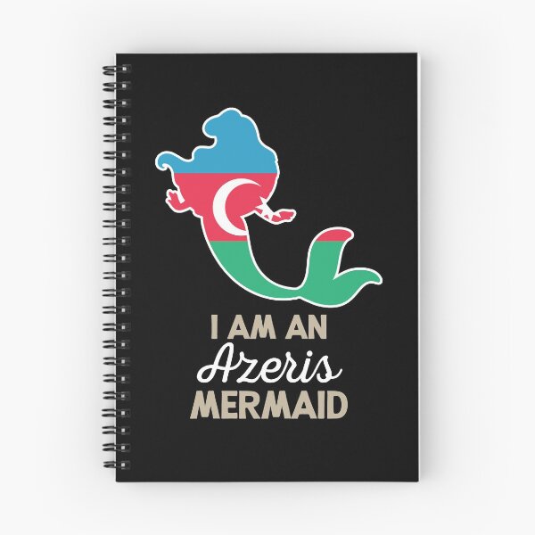 Item preview, Azerbaijan Flag Azeri Mermaid designed and sold by countryflags.