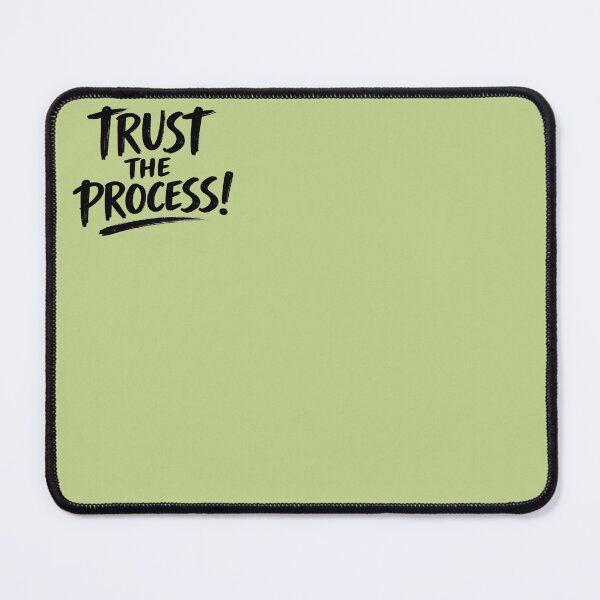 Item preview, Trust the Process – Minimal Motivational Quote Design designed and sold by Art-Lab1.