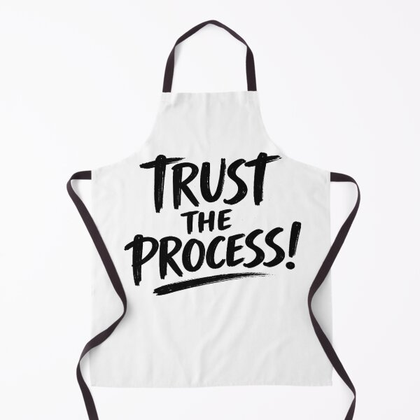 Item preview, Trust the Process – Minimal Motivational Quote Design designed and sold by Art-Lab1.