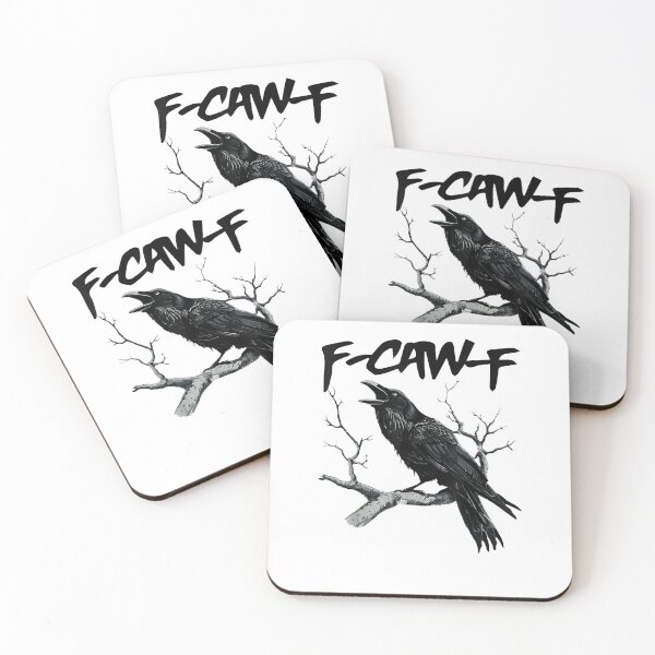 Item preview, Funny Black Crow F-Caw-F Crow Lover designed and sold by MatherFisher.
