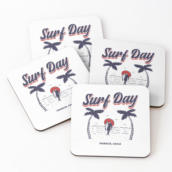 Item preview, Retro Surf Day Huasco Chile Graphic designed and sold by Bold & Brewed.