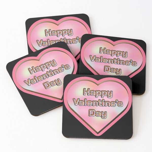 Item preview, Celebration of Happy Valentine's Day with Fun Lettering designed and sold by cremedecolor.
