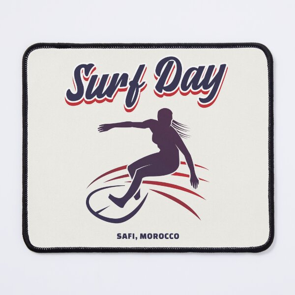 Item preview, Retro Surf Day Safi Morocco Graphic designed and sold by Bold & Brewed.