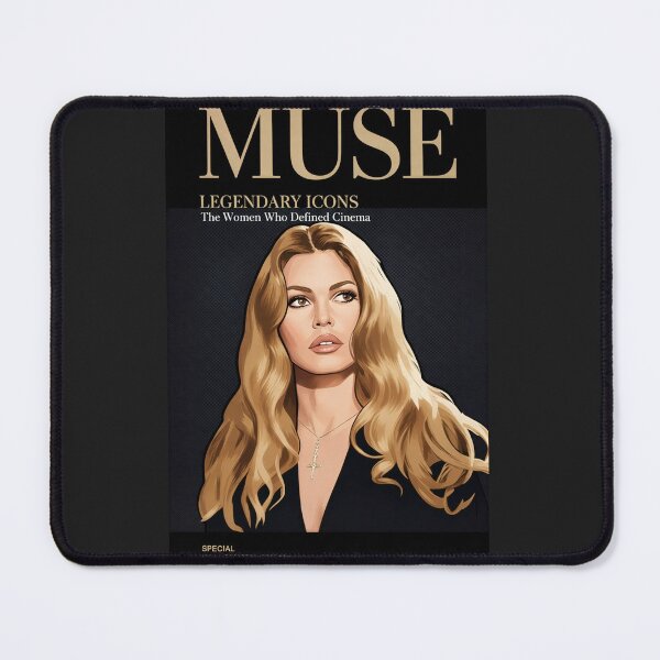 Item preview, Legendary Cinema Muse – Blonde Icon Magazine Cover Illustration designed and sold by SammyMorry.
