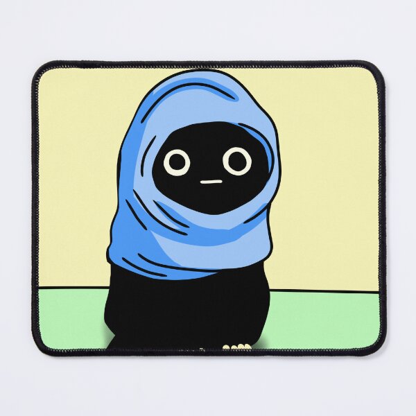 Item preview, Blue Hooded Cat designed and sold by ThingsCatsDo.