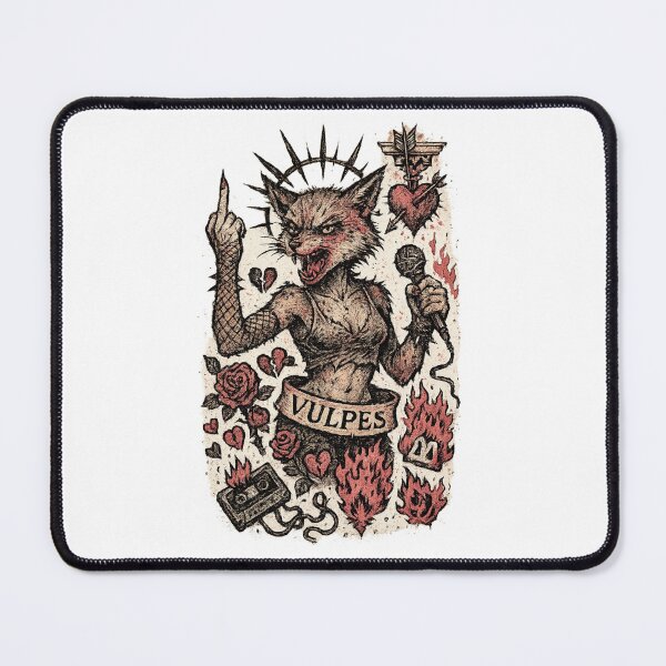 Item preview, Vulpes Punk Rock Spanish Band Inspiration designed and sold by RadioSubterranea.