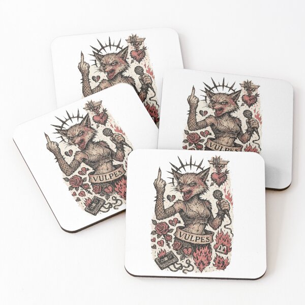 Item preview, Vulpes Punk Rock Spanish Band Inspiration designed and sold by RadioSubterranea.