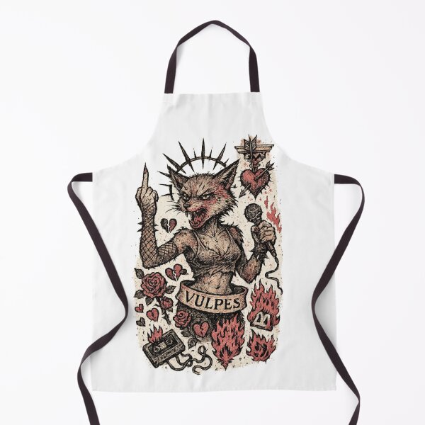 Item preview, Vulpes Punk Rock Spanish Band Inspiration designed and sold by RadioSubterranea.
