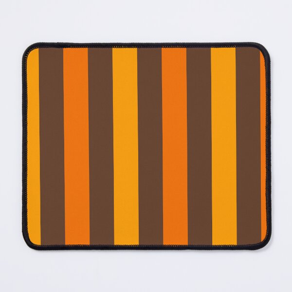 Item preview, Groovy 70s stripes - orange and brown designed and sold by Home Cyn Home.