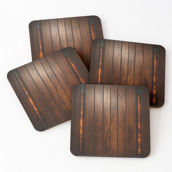 Item preview, Glowing Wood Panel Wall designed and sold by Kaleidoscope Print.