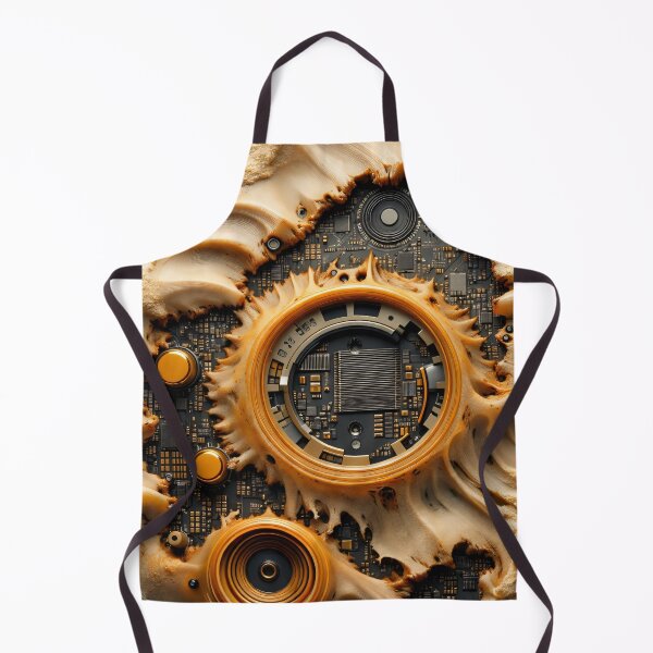 Item preview, Tech Fossil Circuit Relic designed and sold by Kaleidoscope Print.