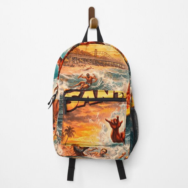 Item preview, Devil surfs Santa Cruz, California designed and sold by PIXEL POP DESIGNS - Beyond the Norm!.