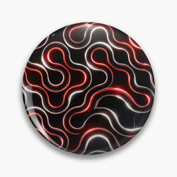 Item preview, Neon Loop Pattern designed and sold by Kaleidoscope Print.
