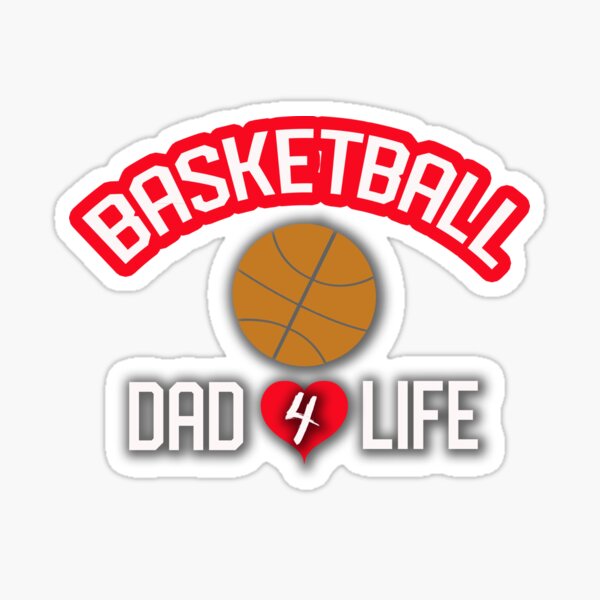 Item preview, Basketball Shirt for Dad Basketball Dad 4 Life designed and sold by No-Leg-Bones.