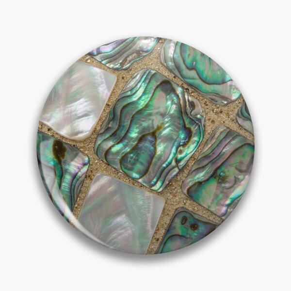 Item preview, Abalone Mother of Pearl Mosaic designed and sold by Tridentulus.