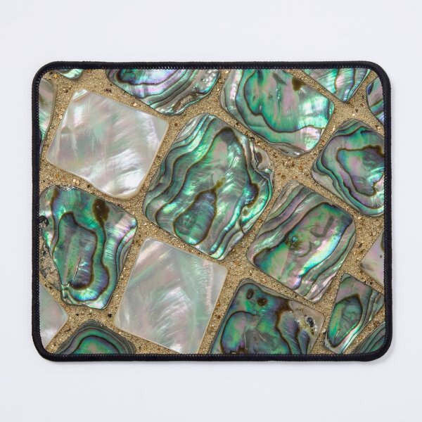 Item preview, Abalone Mother of Pearl Mosaic designed and sold by Tridentulus.