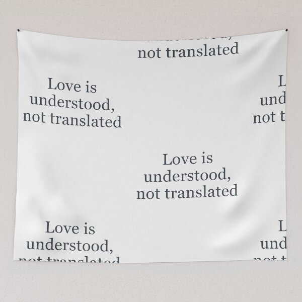 Item preview, Can this love be translated? designed and sold by GigiEssense.