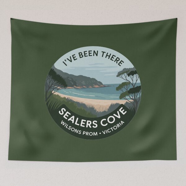 Item preview, I’ve Been There — Sealers Cove | Wilsons Prom VIC Sticker designed and sold by Random Designs.