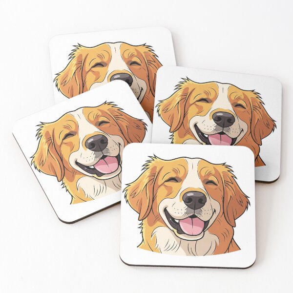 Item preview, Happy Golden Retriever Smiling Dog Portrait designed and sold by i1ovedogs.