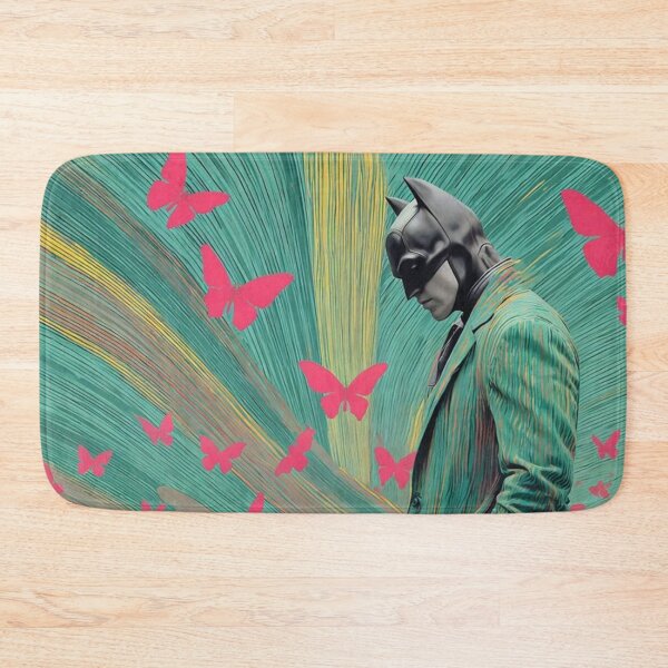 Item preview, Melancholy Night Guardian – Surreal Urban Butterfly Art designed and sold by Grind107.