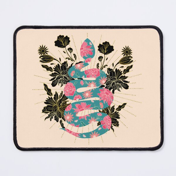 Item preview, Bohemian snake silhouette designed and sold by Home Cyn Home.