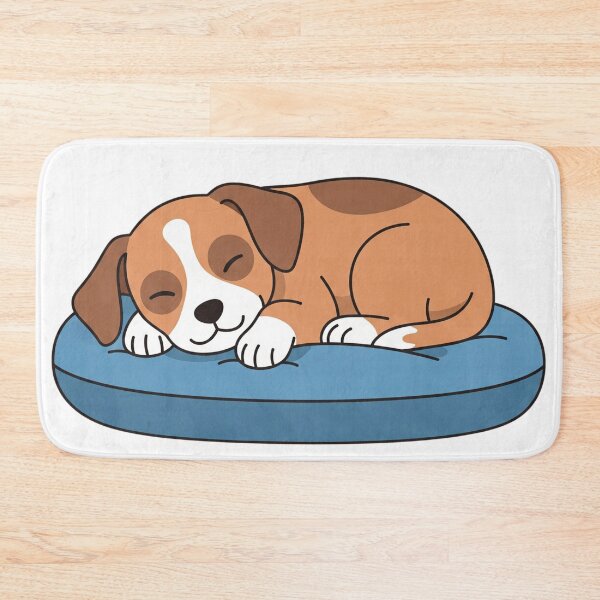 Item preview, Sleeping Puppy Cute Cozy Dog Art designed and sold by i1ovedogs.