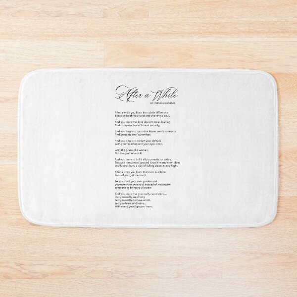 Item preview, After a while Poem  designed and sold by corbrand.
