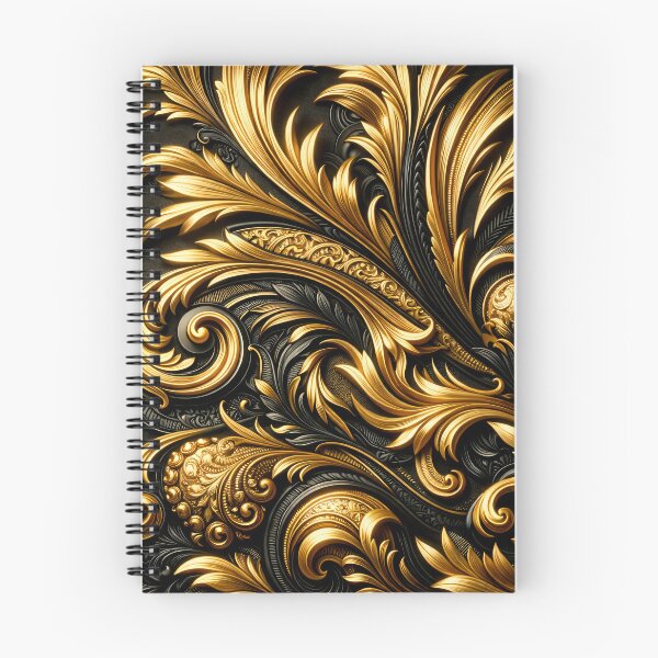 Item preview, Baroque Gold Filigree designed and sold by Kaleidoscope Print.