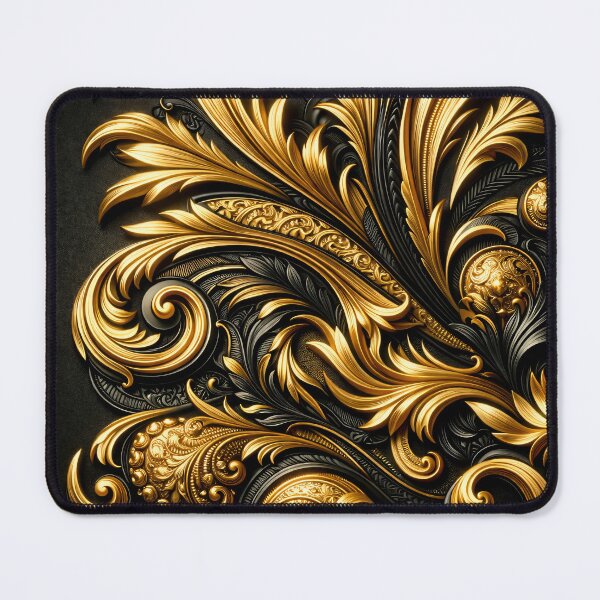 Item preview, Baroque Gold Filigree designed and sold by Kaleidoscope Print.