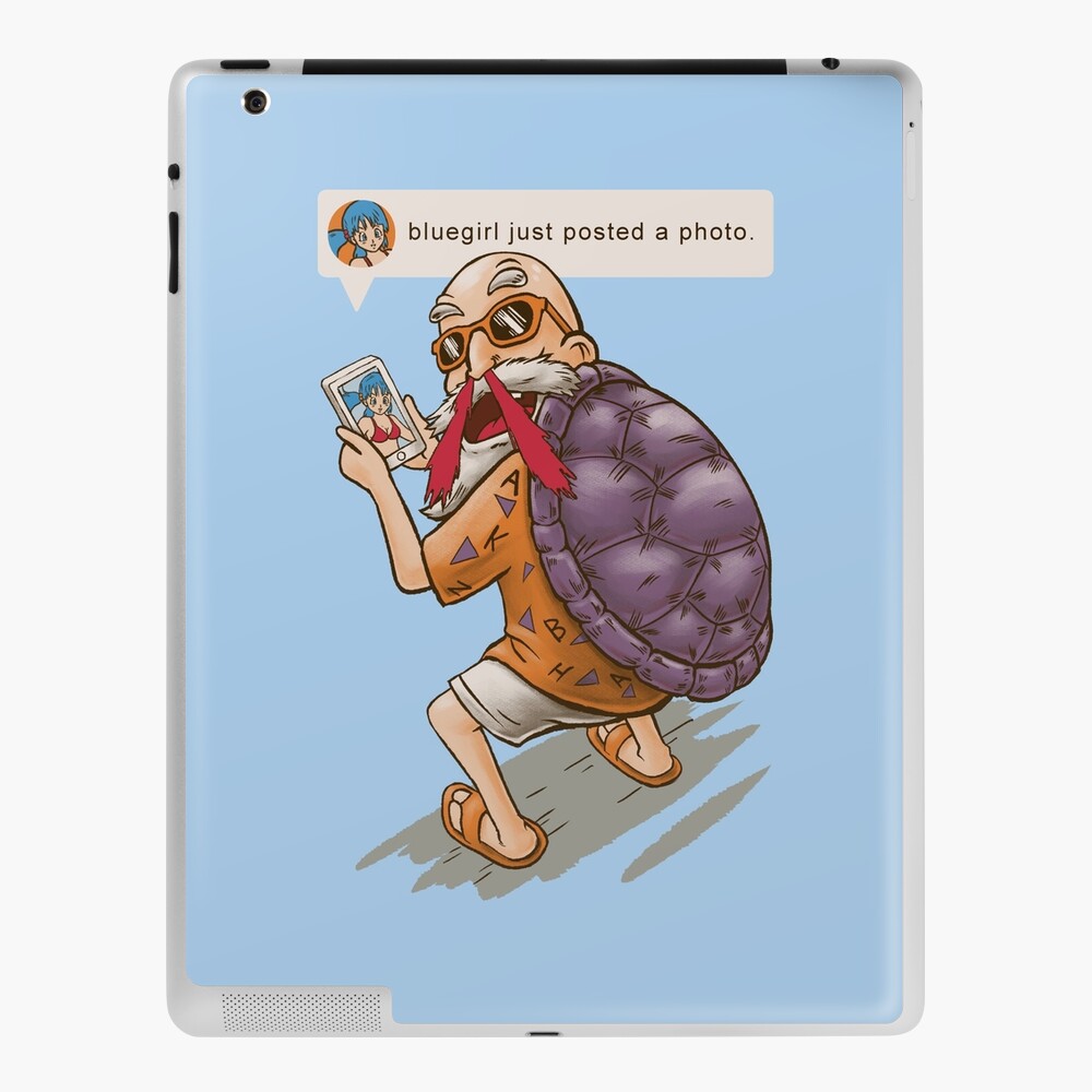Anime Dragon Ball Z Old Man (Master Roshi) iPad Case & Skin for Sale by  Shine-line