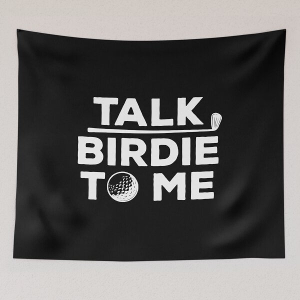 Item preview, Talk Birdie To Me - Funny Golf Player Pun designed and sold by kalyaidriza.
