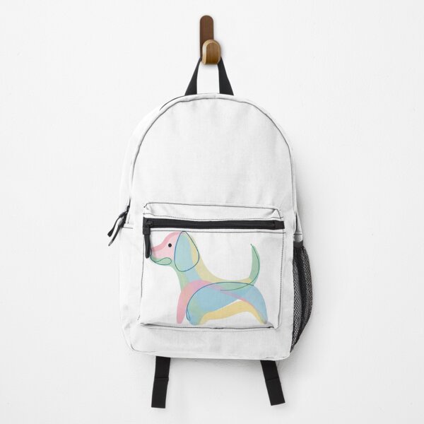 Item preview, Abstract Pastel Dog Modern Art Design designed and sold by i1ovedogs.