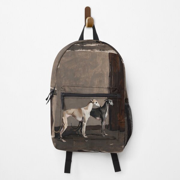 Item preview, Silent Companions – Elegant Greyhound Dog Painting designed and sold by KiraChie.
