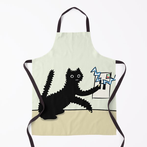 Item preview, Cat Touching a Power Socket designed and sold by ThingsCatsDo.