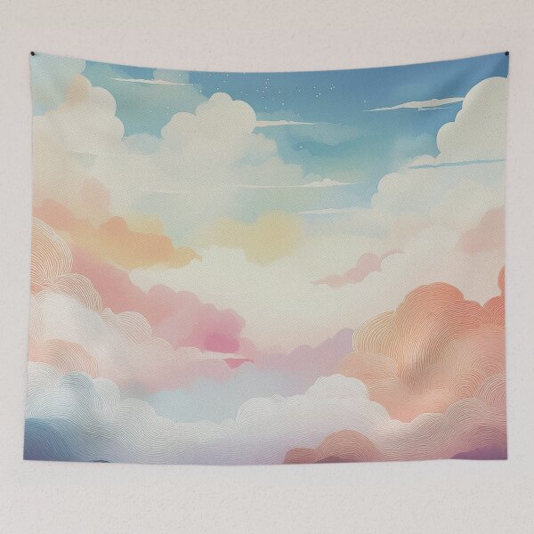 Item preview, Cotton Candy Clouds designed and sold by Vivien la Muse.