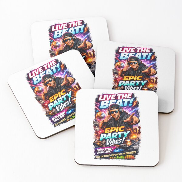 Item preview, DJ - Live The Beat designed and sold by MarkColeImaging.