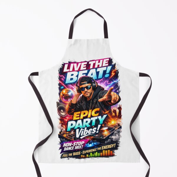 Item preview, DJ - Live The Beat designed and sold by MarkColeImaging.