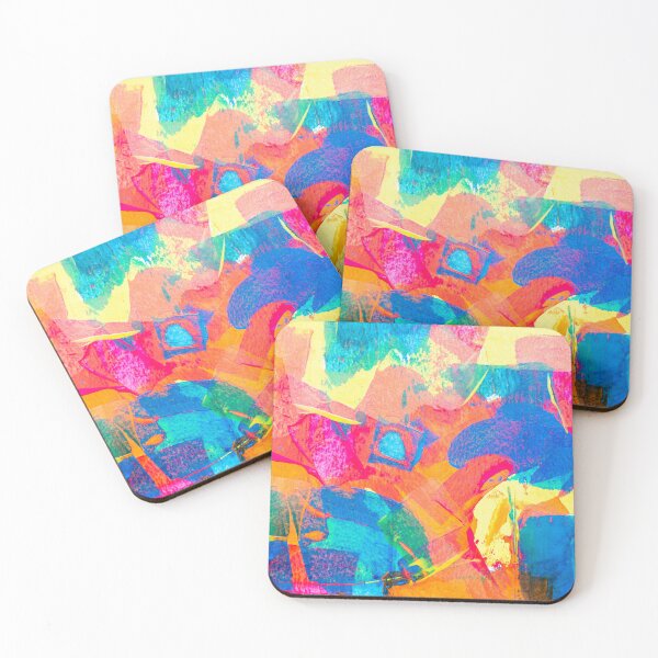 Item preview, SPECTACULAR Multi-Color Abstract Steve Johnson designed and sold by The Street Sign Store.