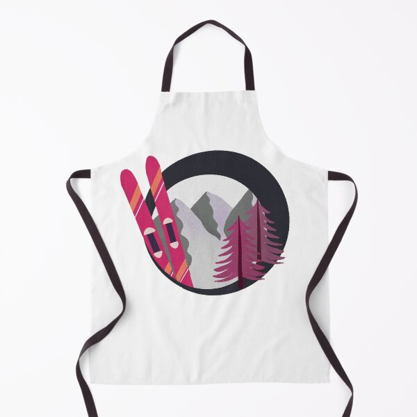 Item preview, Retro winter sports badge designed and sold by Home Cyn Home.