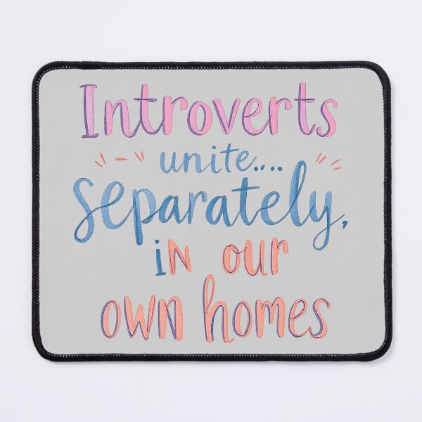 Item preview, Together Apart - Funny Introverts Unite Homebody Sarcasm designed and sold by SholoStudio.