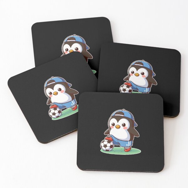 Item preview, Cute Penguin As A Soccer Player designed and sold by gail8z4selene.